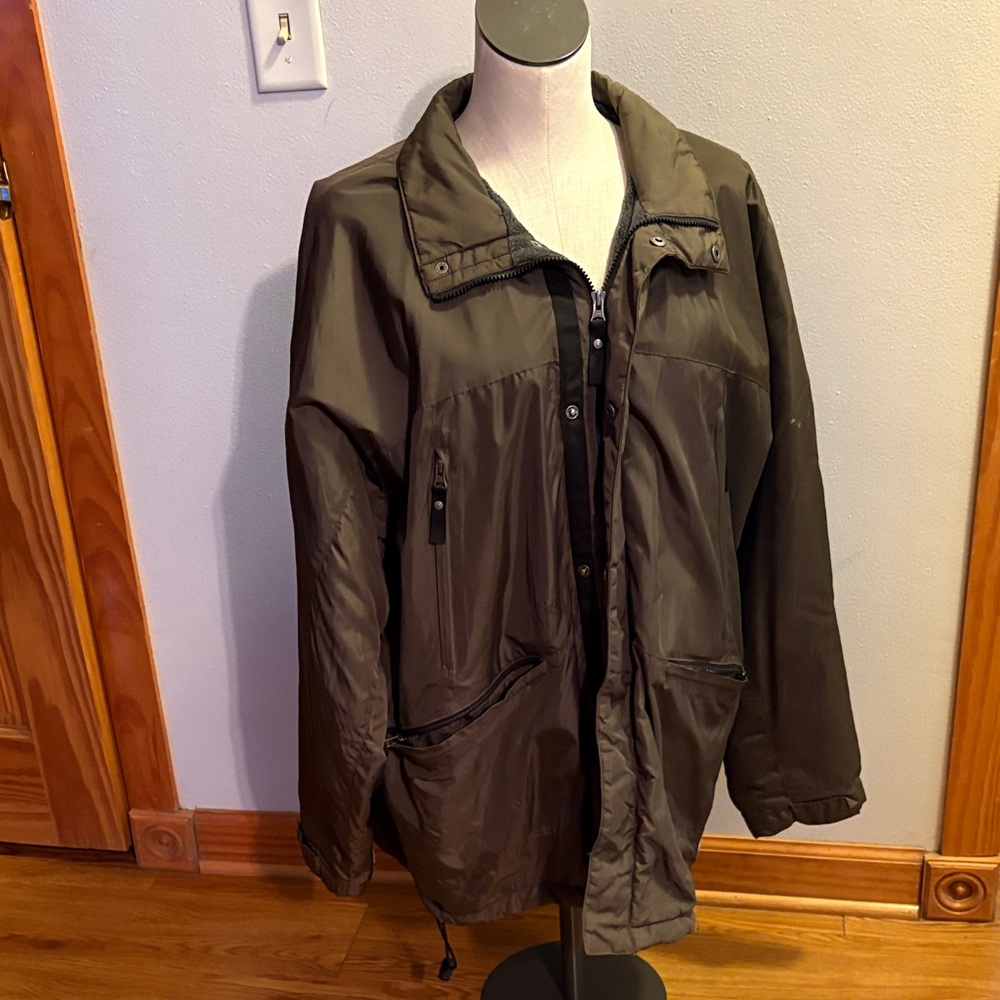 Old Navy Men's Dark Olive Lightweight Jacket